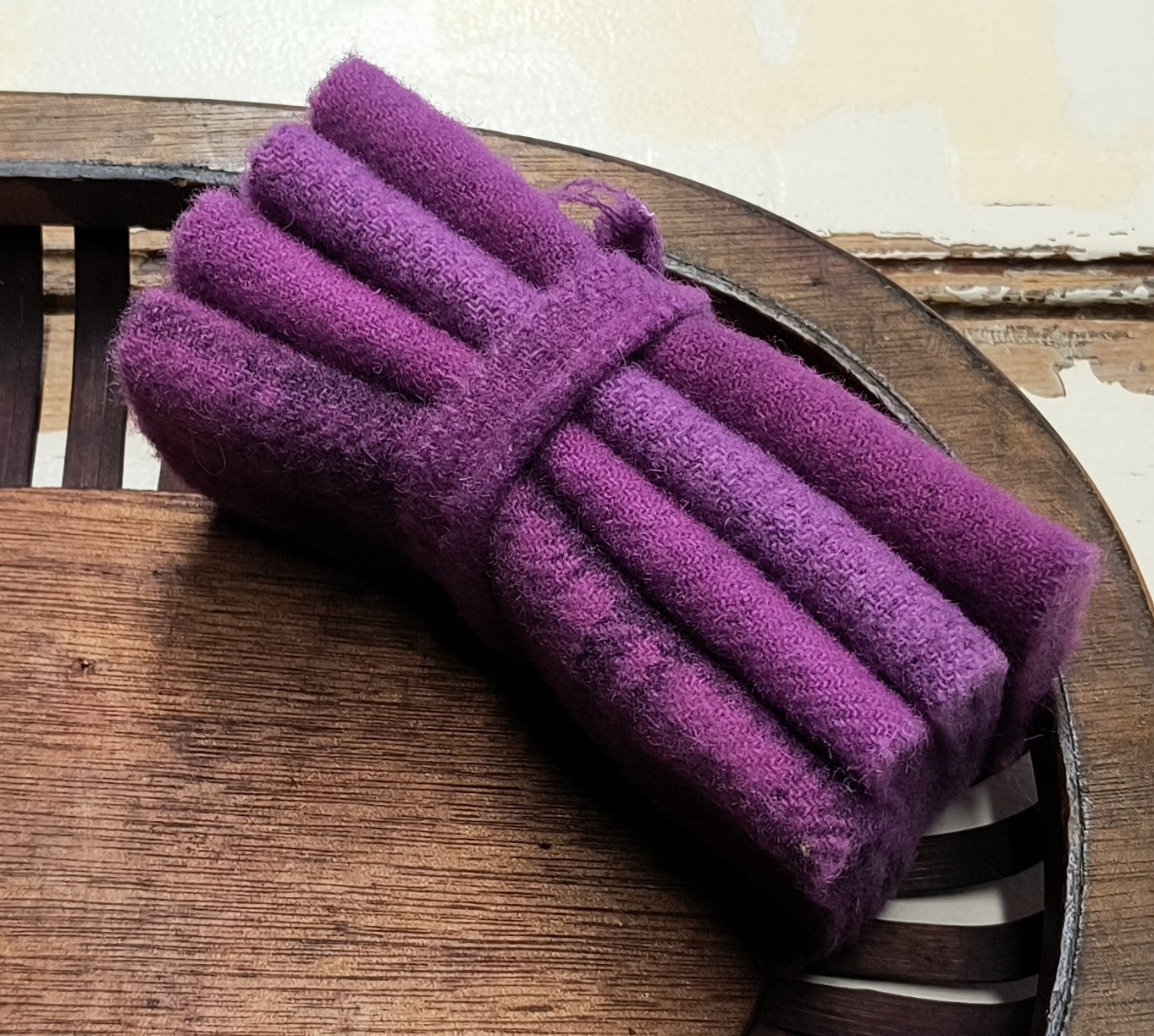 DEEP ORCHID BUNDLE Hand Dyed Wool