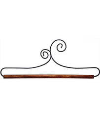 7½in Double Scroll Metal Hanger