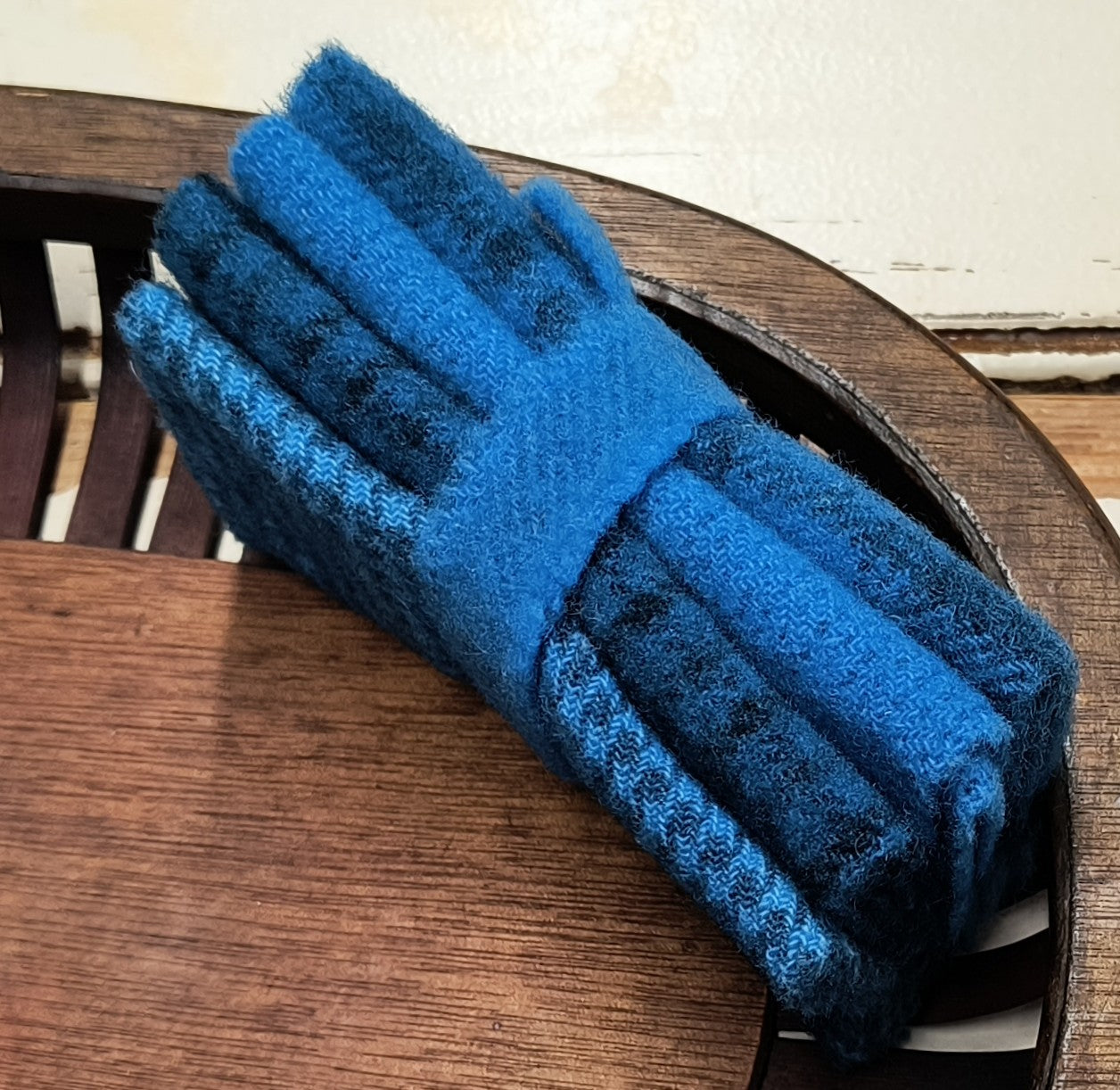 BLUE BUNDLE Hand Dyed Wool