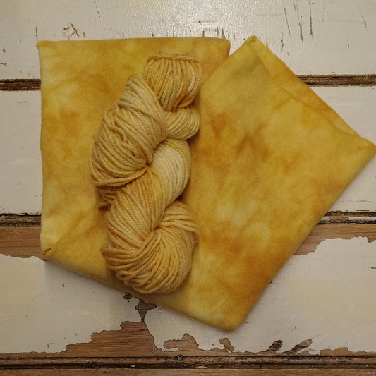 Canary Hand Dyed Wool Yarn