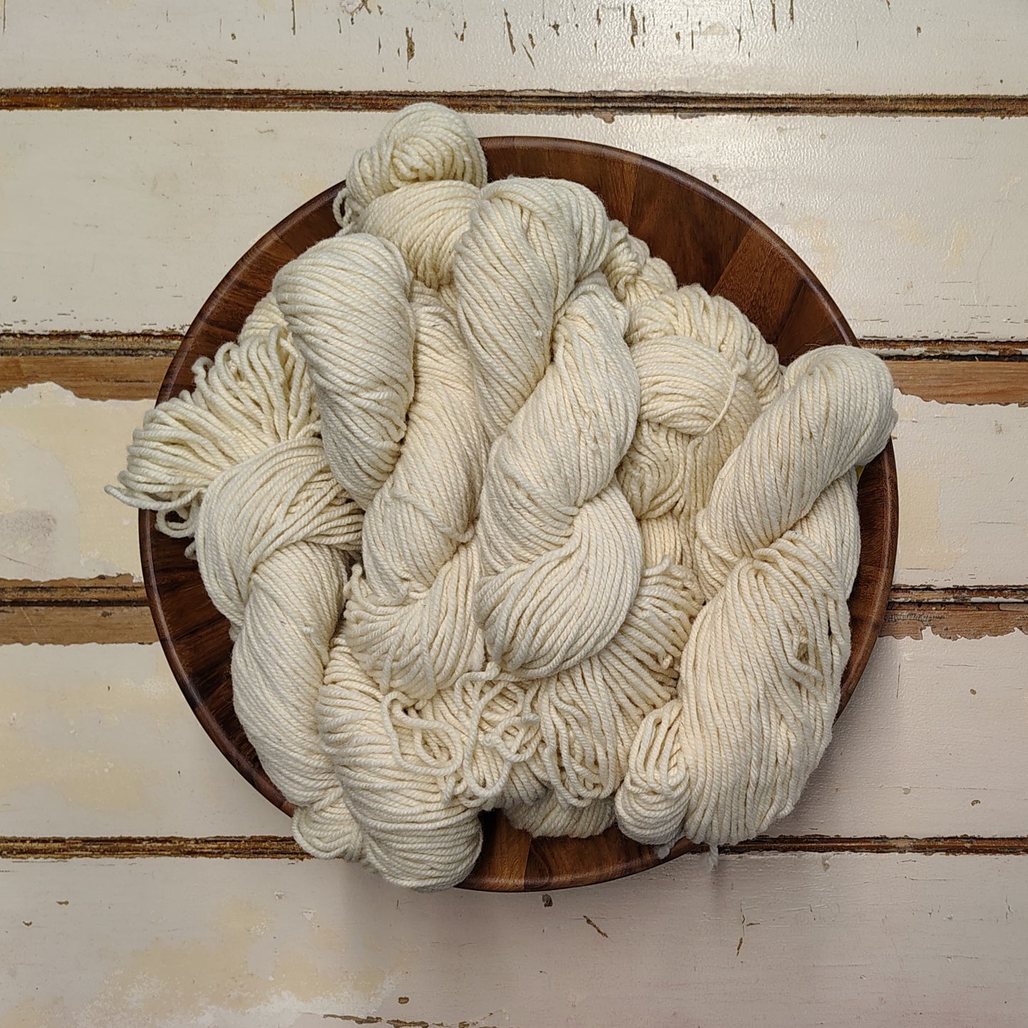 Natural White 3 Ply Yarn