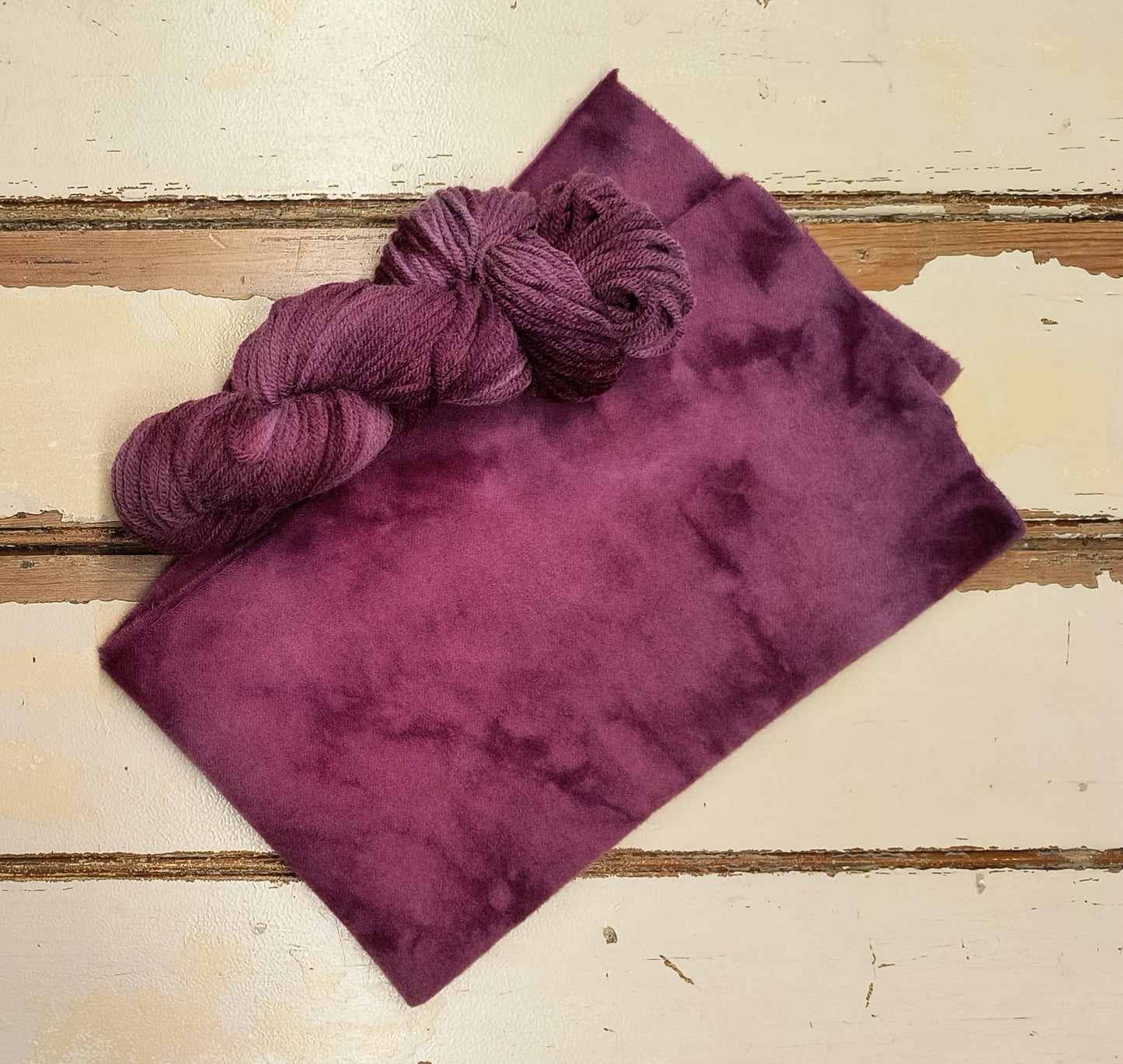 Boysenberry 01 M Hand Dyed Wool Yarn