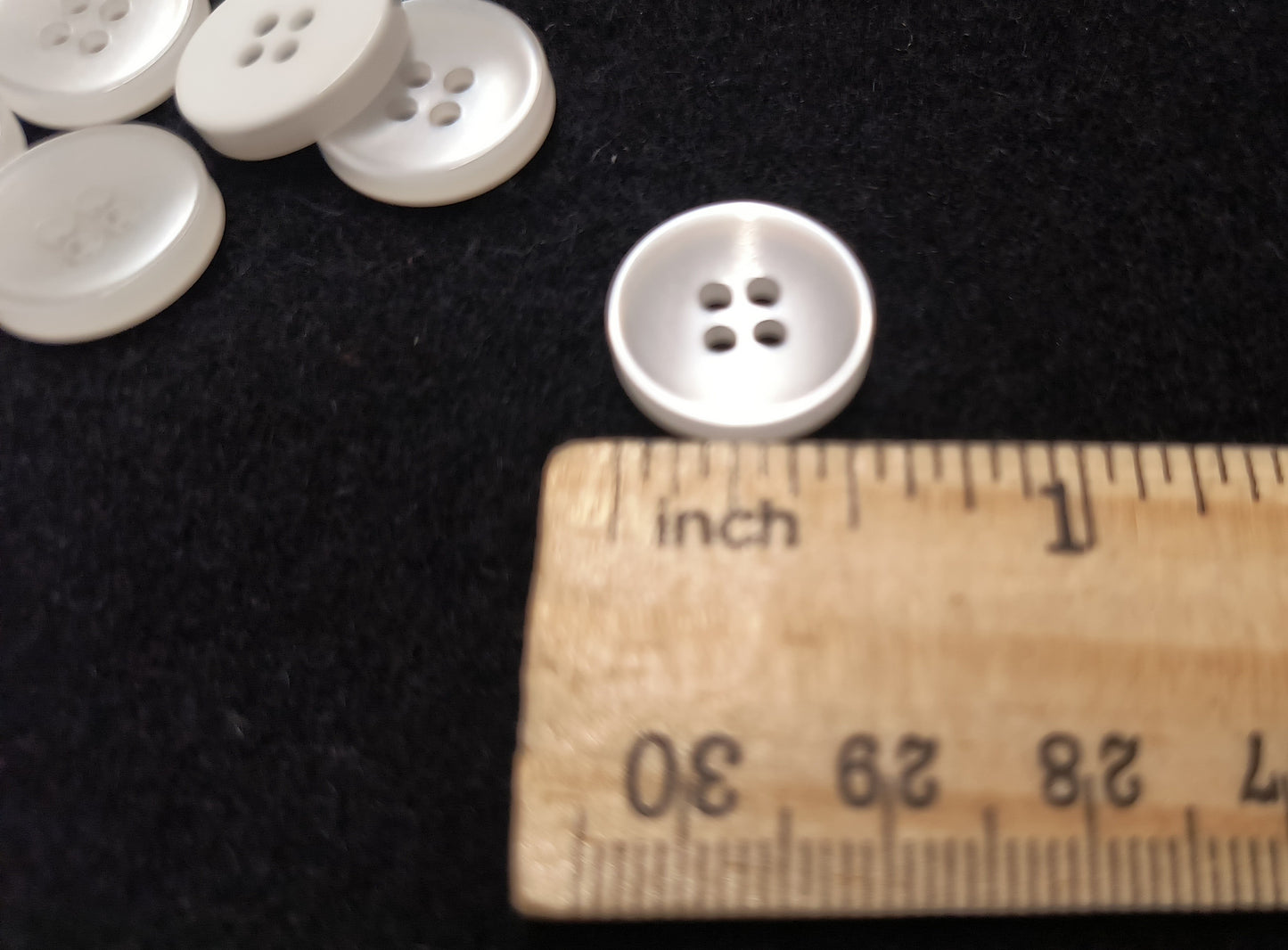 Buttons - White