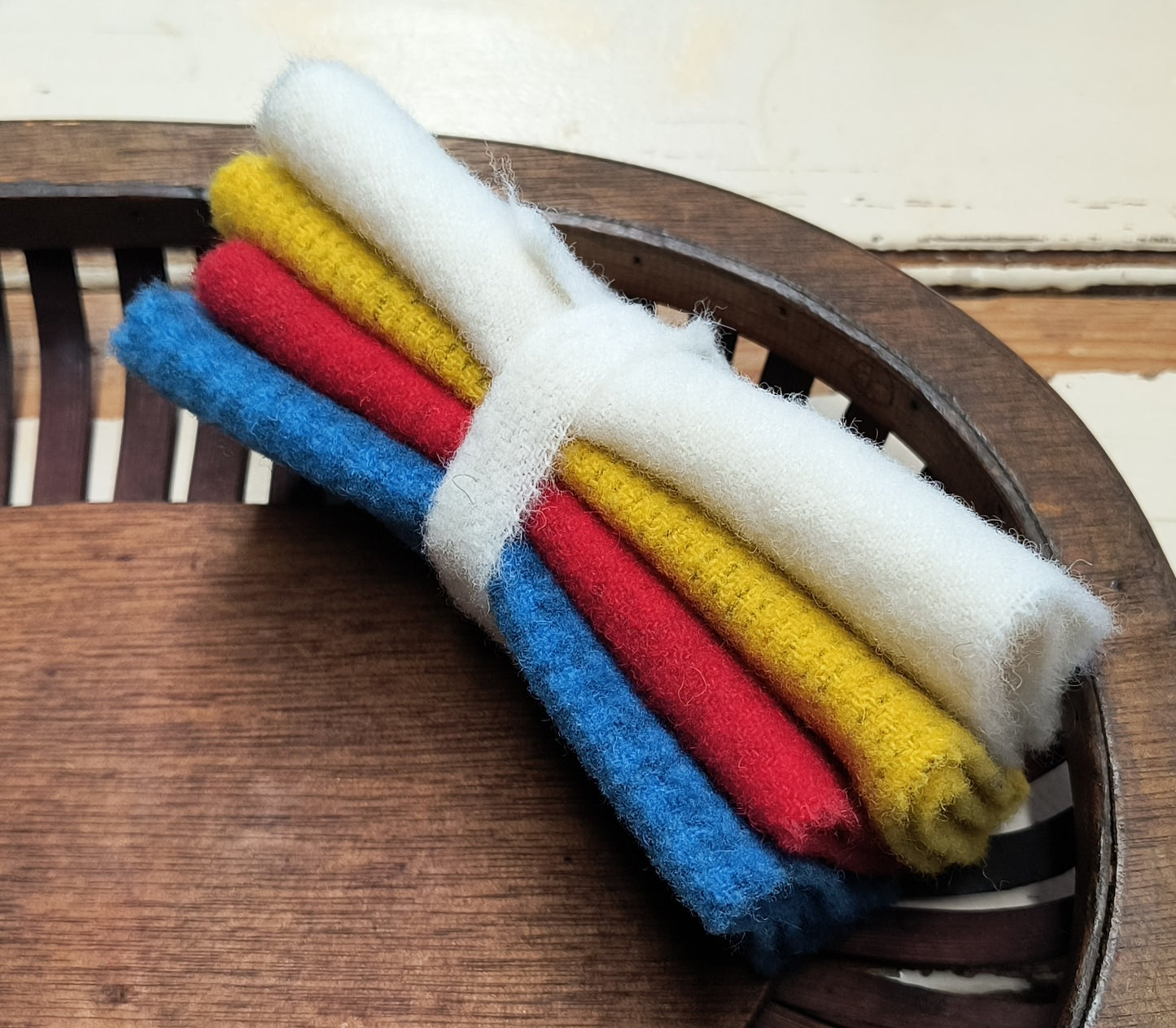PATRIOTIC BUNDLE Hand Dyed Wool