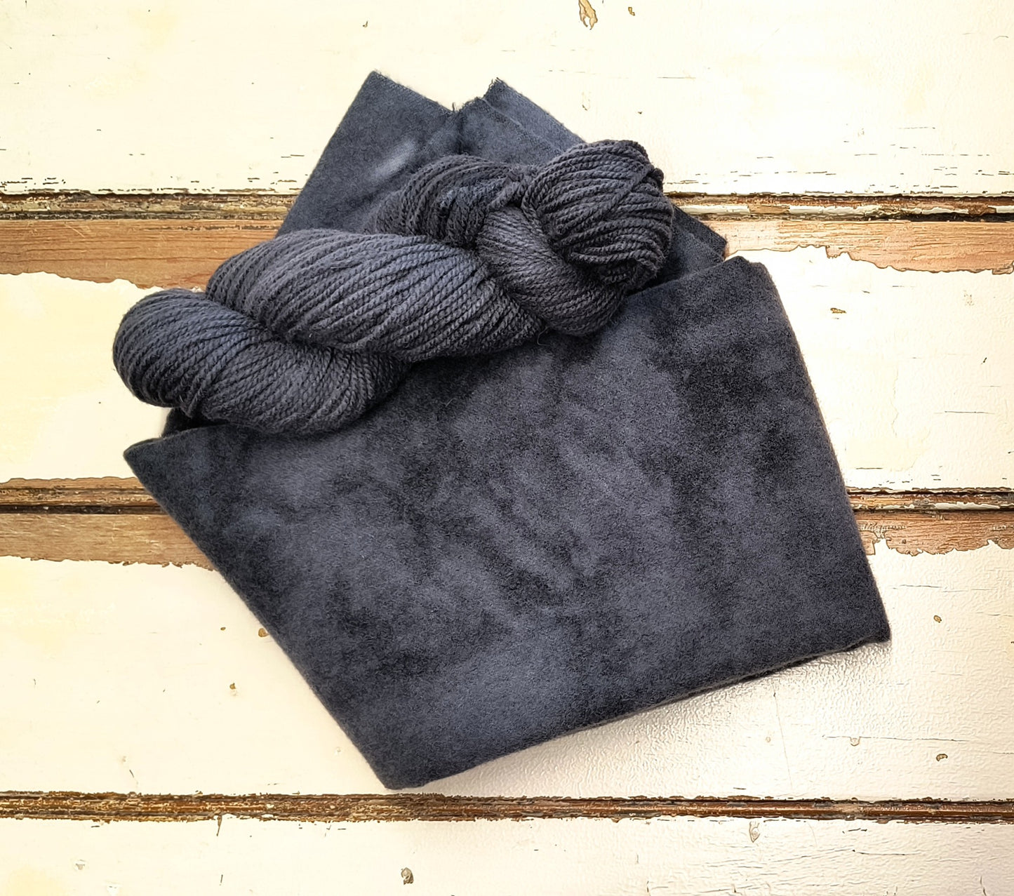 Granite Hand Dyed Wool Yarn