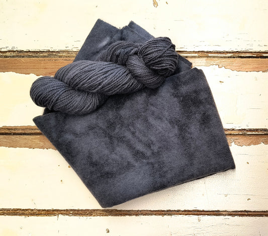 Granite Hand Dyed Wool Yarn