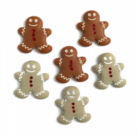 Buttons Galore - Gingerbread Cookies