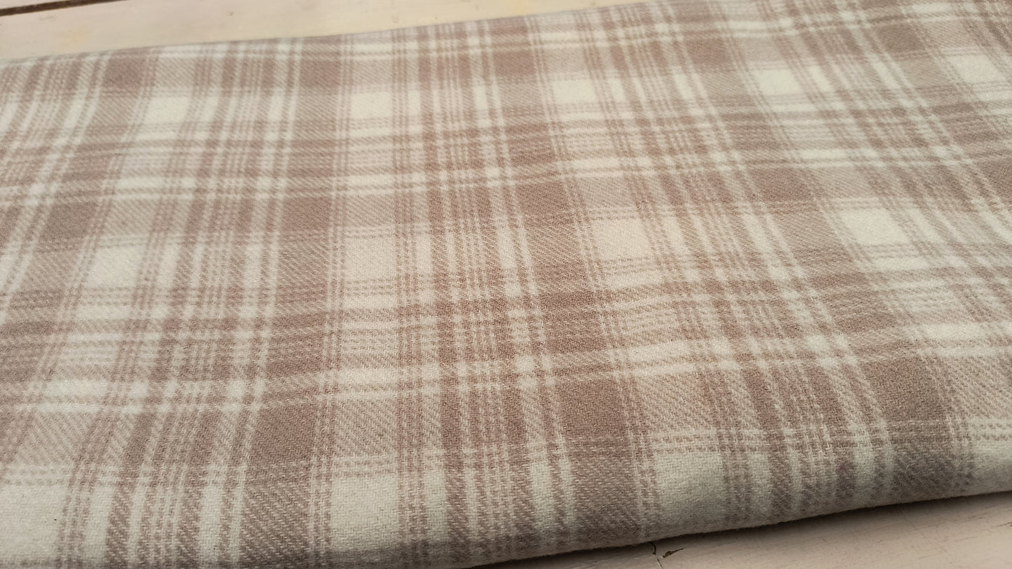 Sun Yellow Hand Dyed Plaid Wool