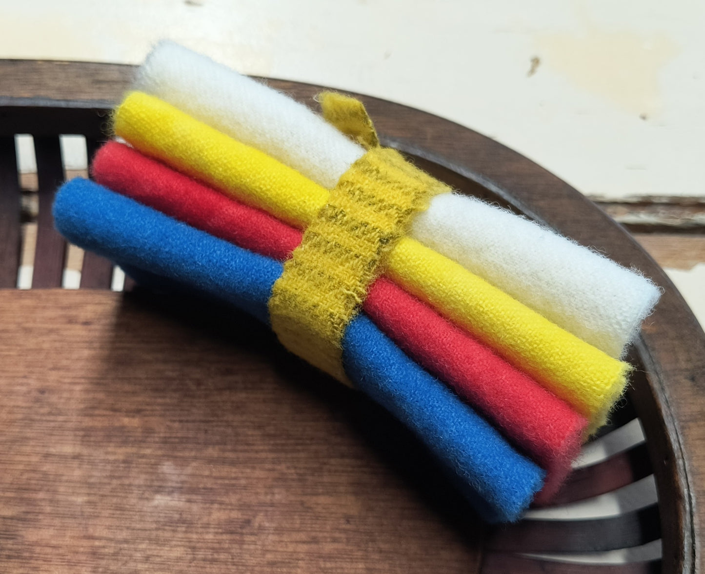 PATRIOTIC BUNDLE Hand Dyed Wool