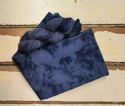 Navy 01 M Hand Dyed Wool Yarn