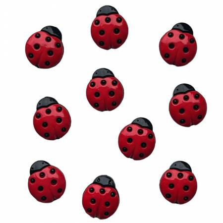 Buttons Galore - Ladybugs