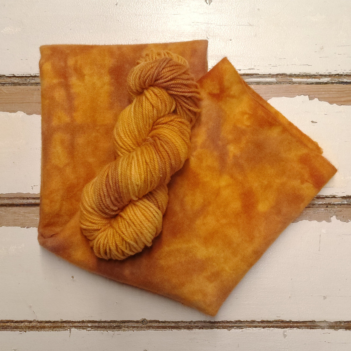 Sunny Side Up Hand Dyed Wool Yarn