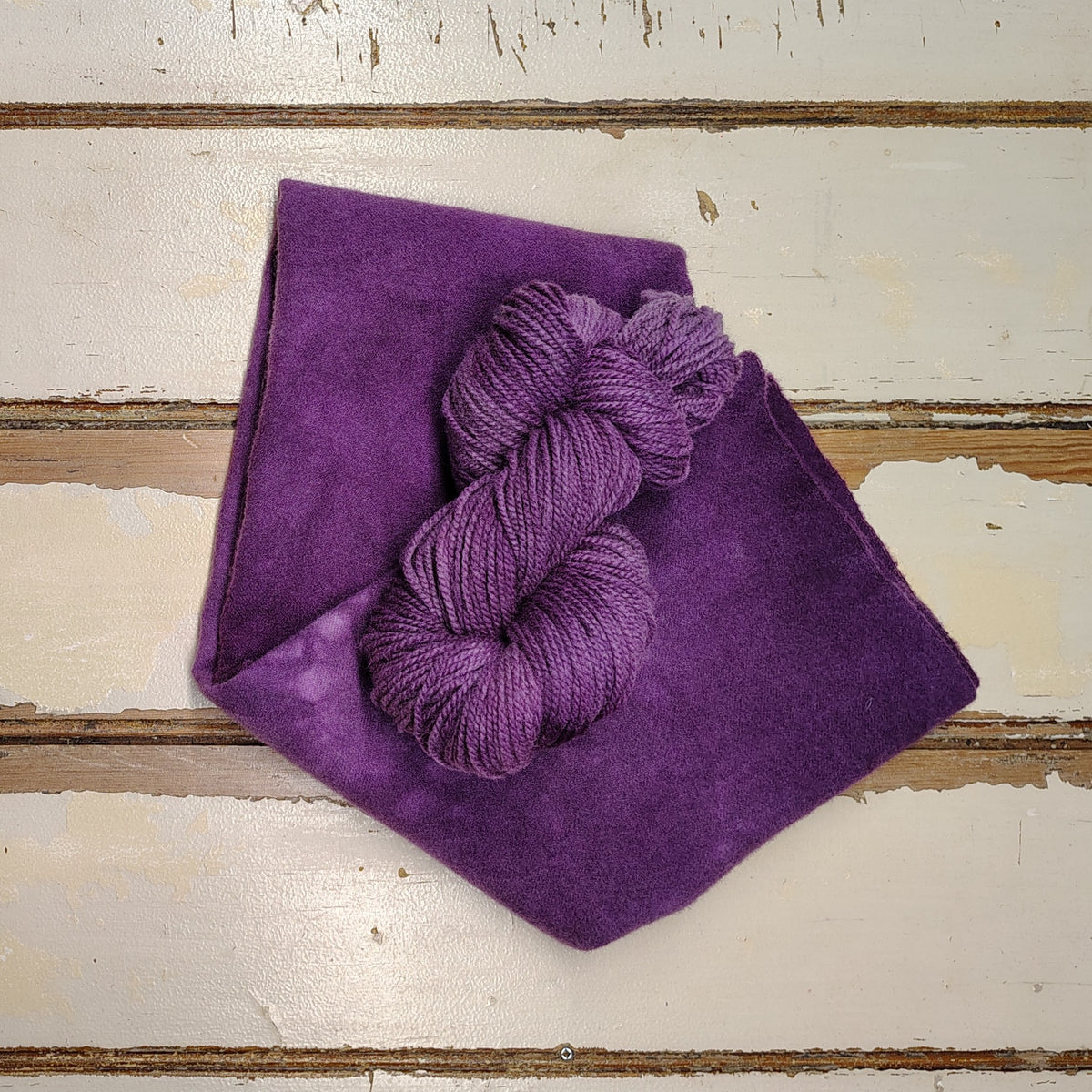 Plum Orchid Hand Dyed Wool Yarn (Wholesale)