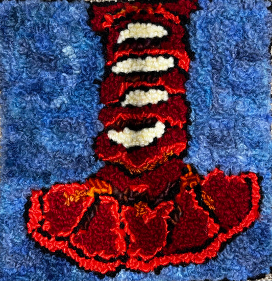 Lobster Tail Pattern on Linen