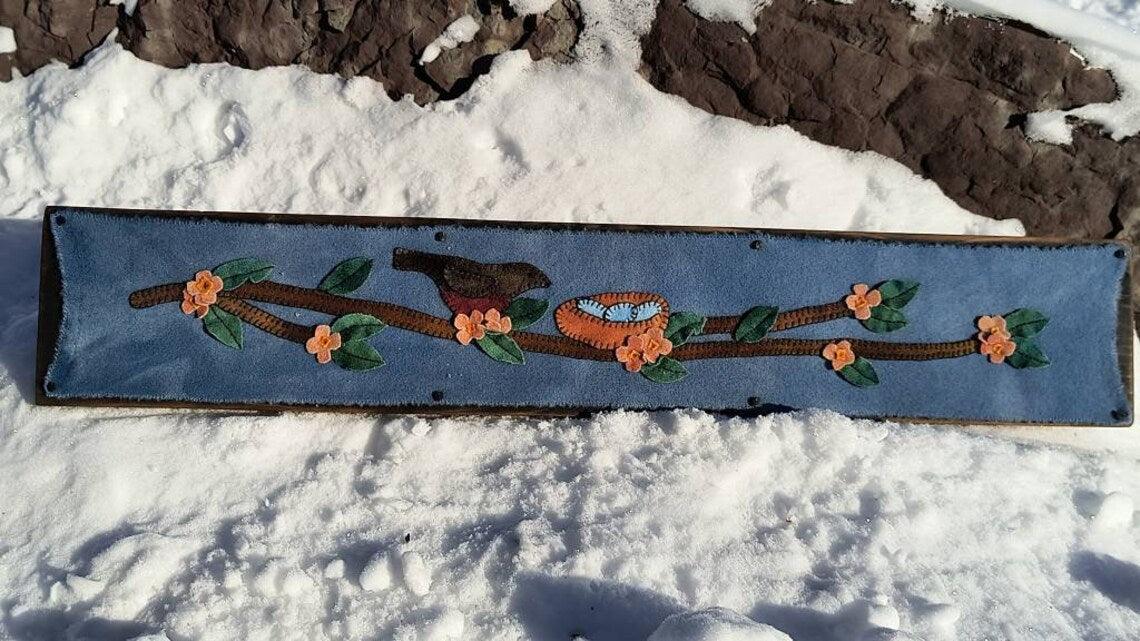 MAMA ROBIN Board Runner Digital Download - All About Ewe Wool Shop