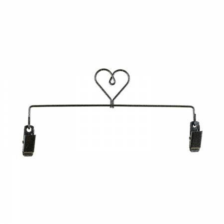 8in Heart Metal Hanger - All About Ewe Wool Shop