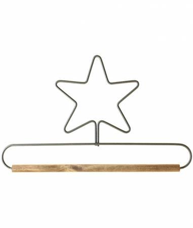 8in Star Metal Hanger - All About Ewe Wool Shop