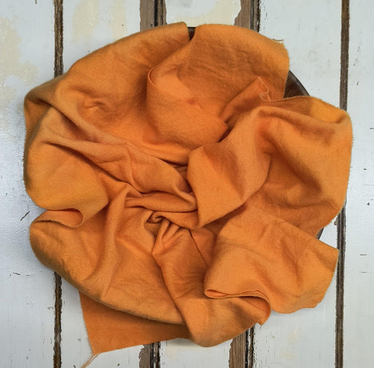 ORANGE 01 Hand Dyed Wool - All About Ewe Wool Shop