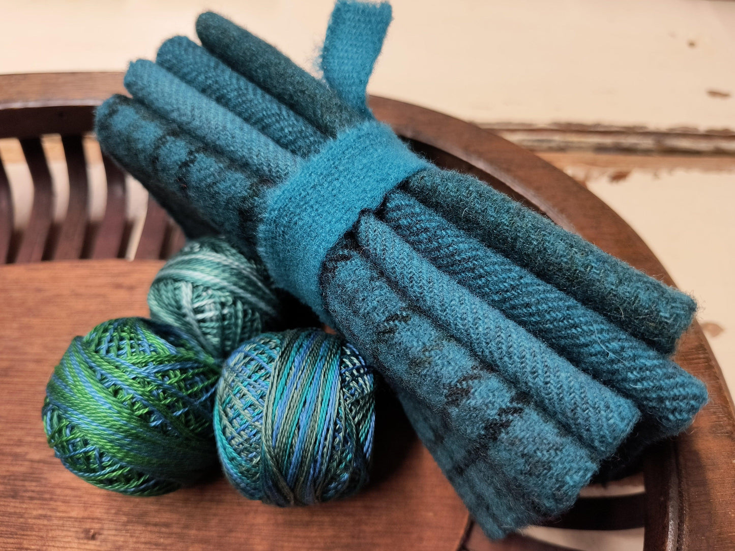 HERITAGE BUNDLE Hand Dyed Wool - All About Ewe Wool Shop
