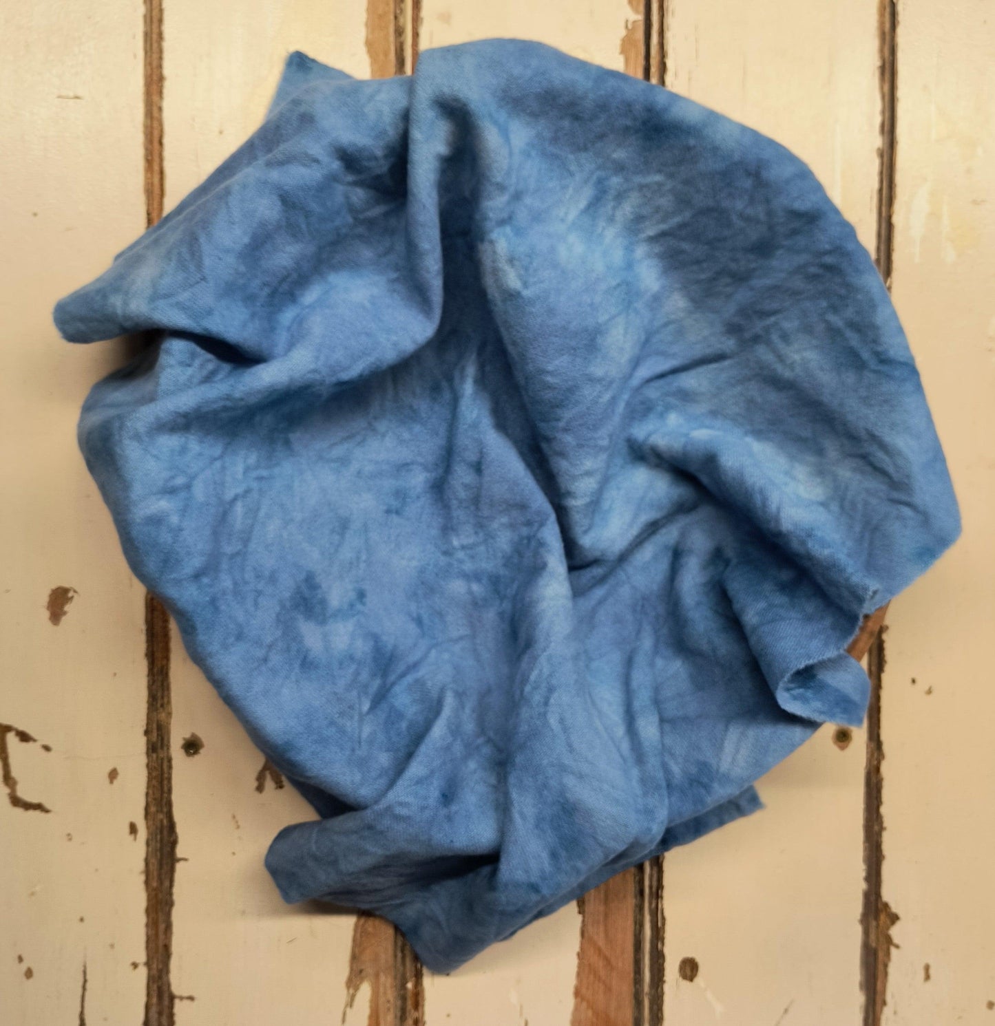 LAKE BLUE VALUES | Set of 4 Hand Dyed Wool - All About Ewe Wool Shop