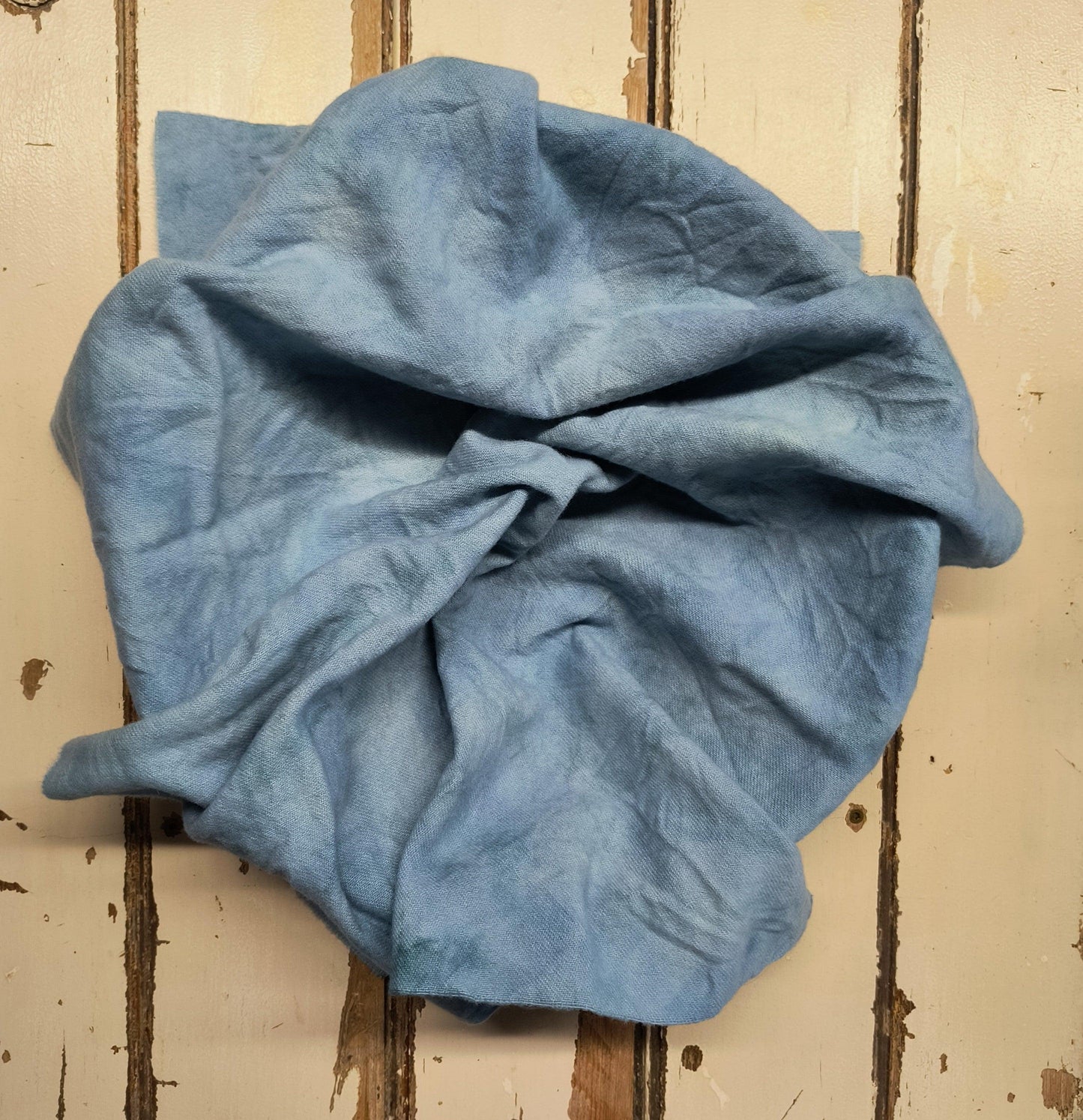 LAKE BLUE VALUES | Set of 4 Hand Dyed Wool - All About Ewe Wool Shop