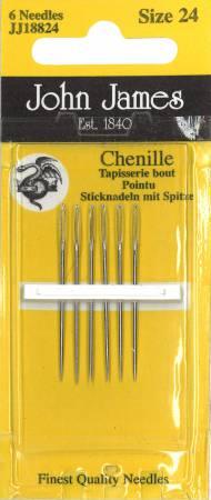 John James Chenille Needles Size 24 - All About Ewe Wool Shop