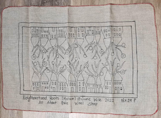 NEIGHBOURHOOD ROOTS - MEDIUM Pattern - All About Ewe Wool Shop