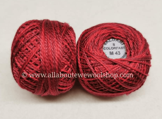 M43 #8 Valdani Pearl/Perle Cotton Thread - All About Ewe Wool Shop