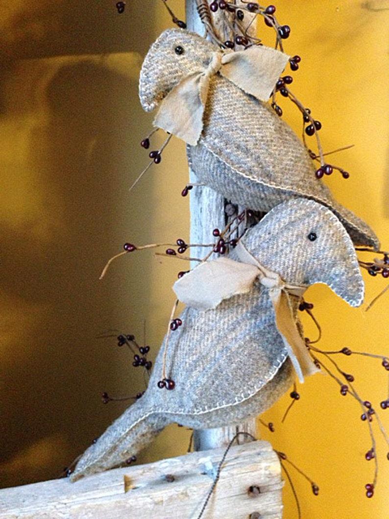 WOOL BIRDS Paper Pattern - All About Ewe Wool Shop