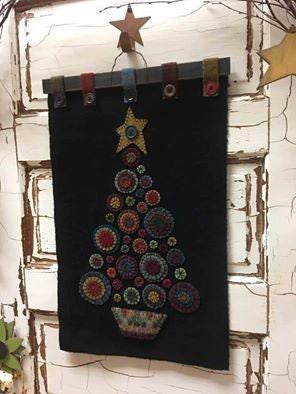 PENNY CHRISTMAS TREE Paper Pattern - All About Ewe Wool Shop