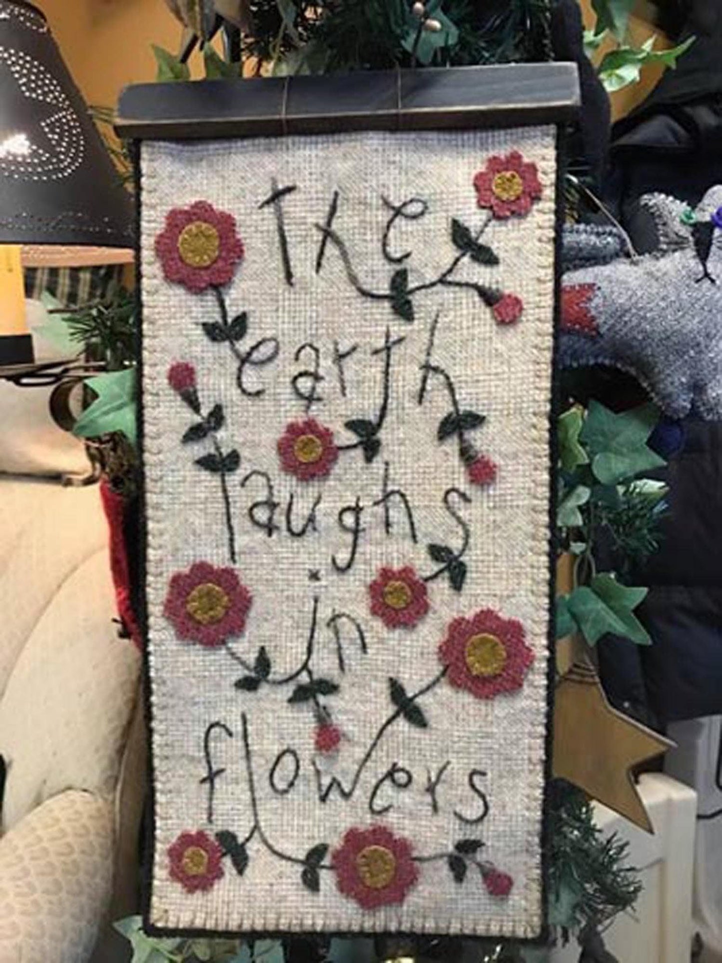 The Earth Laughs In Flowers Kit - All About Ewe Wool Shop