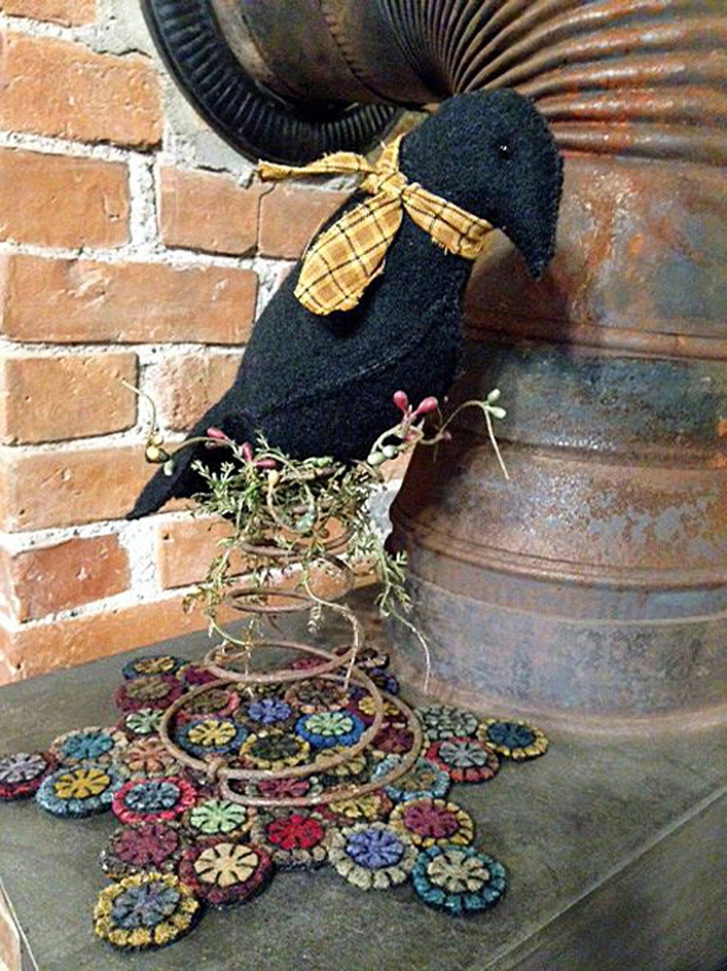 Wool Crow Paper Pattern - All About Ewe Wool Shop
