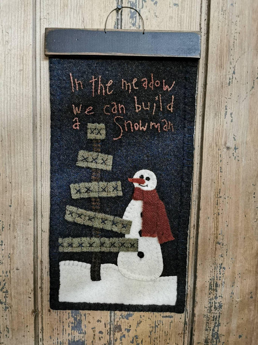 In The Meadow Wall Mat KIT - All About Ewe Wool Shop