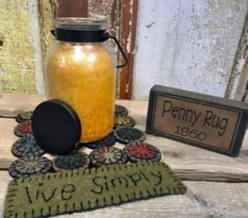 Live Simply Mat Digital Download - All About Ewe Wool Shop