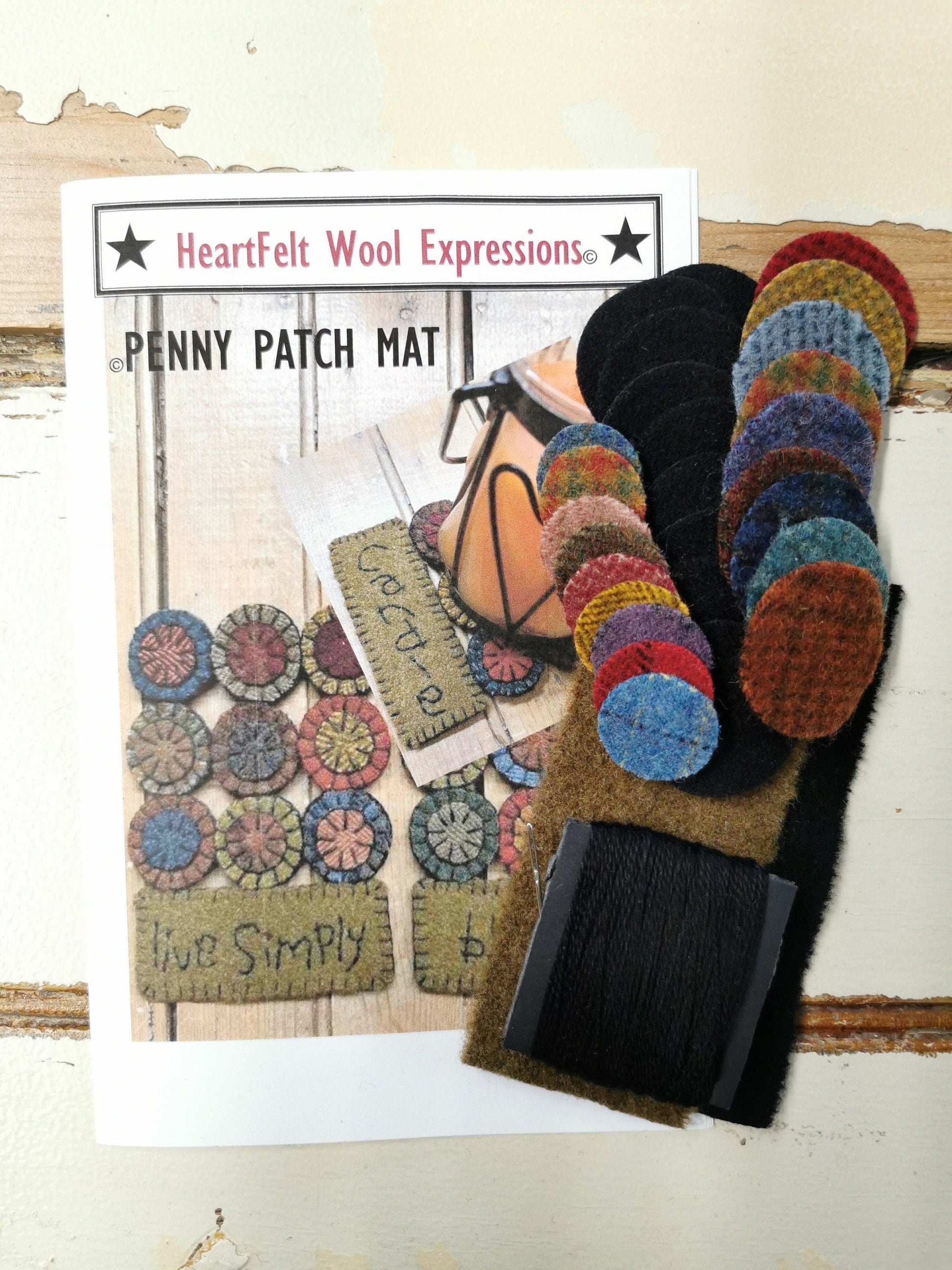 PENNY PATCH Mat Kit - All About Ewe Wool Shop