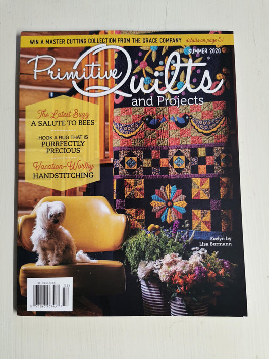 Primitive Quilts and Projects Magazine | Summer 2020 - All About Ewe Wool Shop
