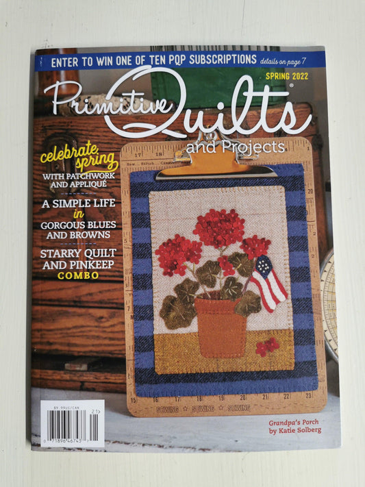 Primitive Quilts and Projects Magazine | Spring 2022 - All About Ewe Wool Shop