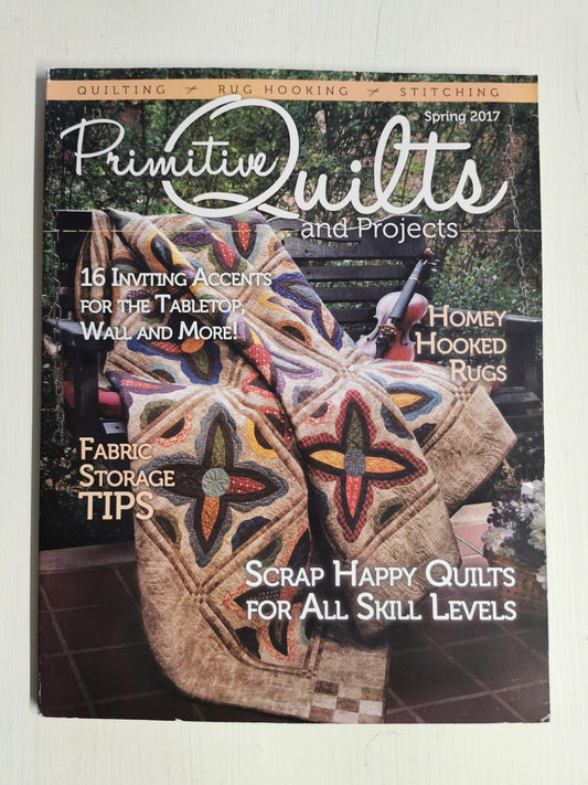 Primitive Quilts and Projects Magazine | Spring 2017 - All About Ewe Wool Shop
