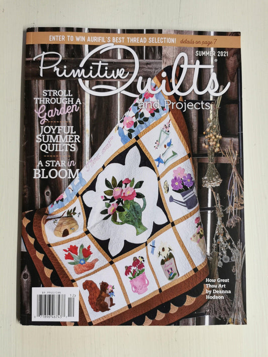 Primitive Quilts and Projects Magazine | Summer 2021 - All About Ewe Wool Shop