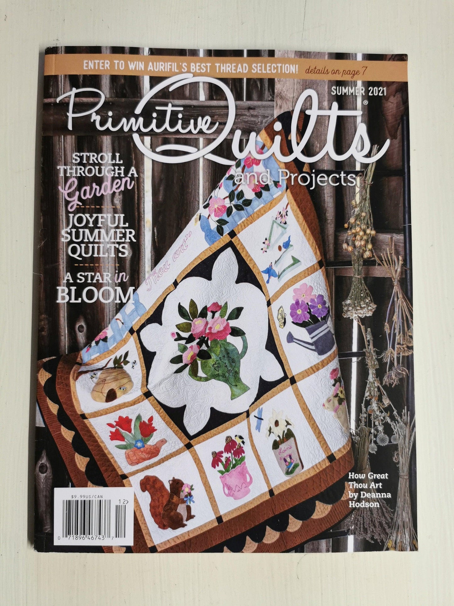 Primitive Quilts and Projects Magazine | Summer 2021 - All About Ewe Wool Shop