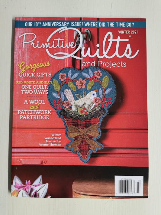 Primitive Quilts and Projects Magazine | Winter 2021 - All About Ewe Wool Shop