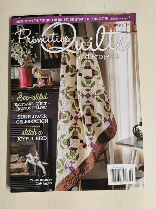 Primitive Quilts and Projects Magazine | Summer 2022 - All About Ewe Wool Shop