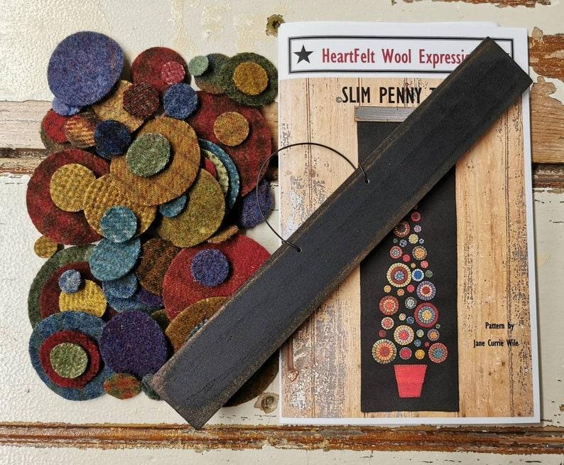 SLIM PENNY TREE Paper Pattern - All About Ewe Wool Shop