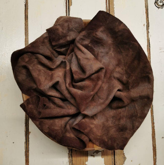 CHOCOLATE FUDGE Hand Dyed Wool - All About Ewe Wool Shop