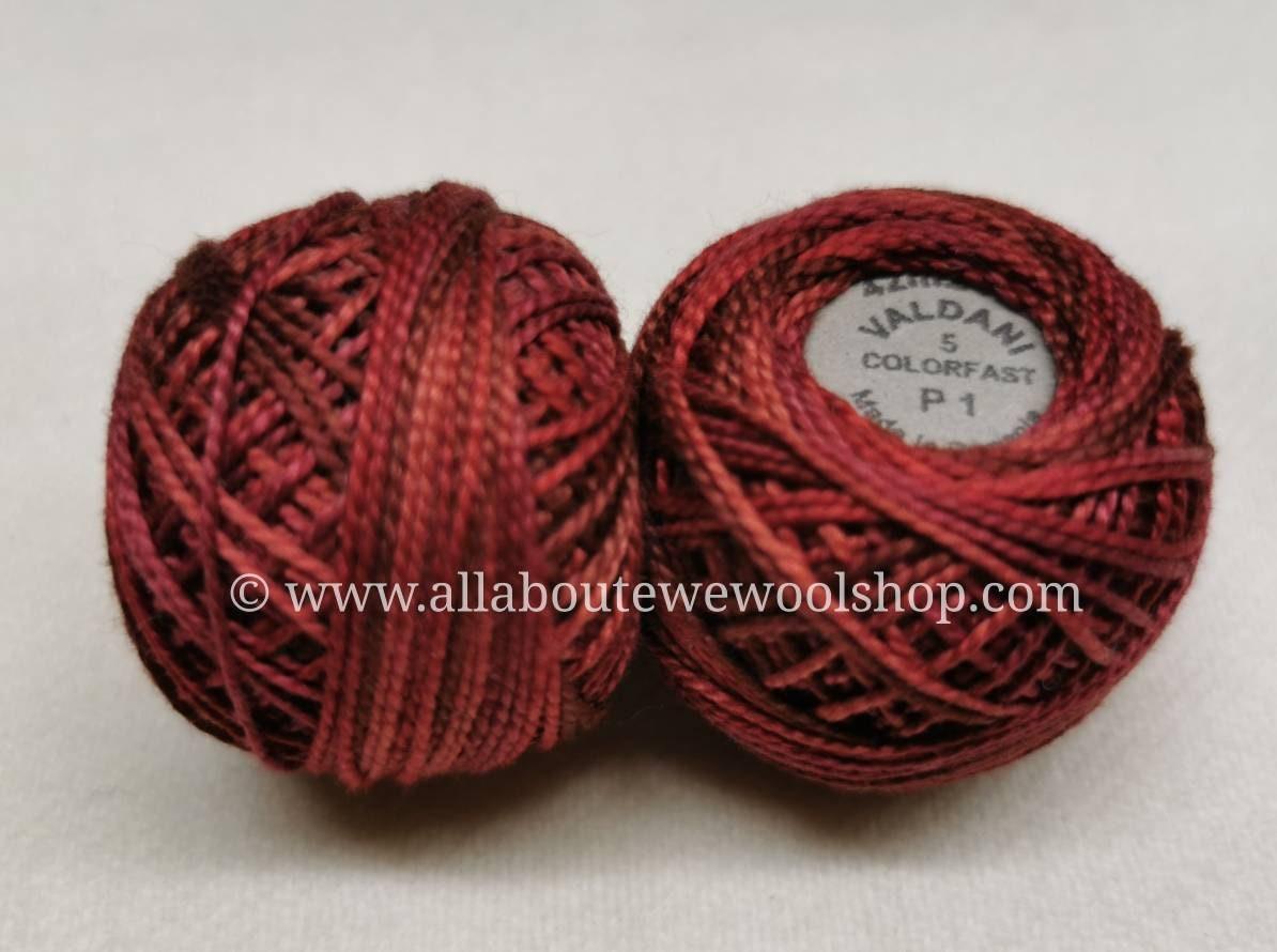 P1 #5 Valdani Pearl/Perle Cotton Thread - All About Ewe Wool Shop