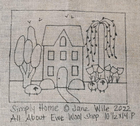 SIMPLY HOME Pattern - All About Ewe Wool Shop