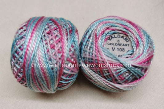 V108 #8 Valdani Pearl/Perle Cotton Thread - All About Ewe Wool Shop