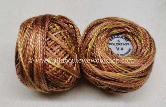 V4 #8 Valdani Pearl/Perle Cotton Thread - All About Ewe Wool Shop