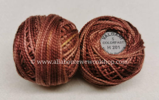 H201 #5 Valdani Pearl/Perle Cotton Thread - All About Ewe Wool Shop