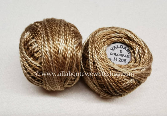 H205 #5 Valdani Pearl/Perle Cotton Thread - All About Ewe Wool Shop